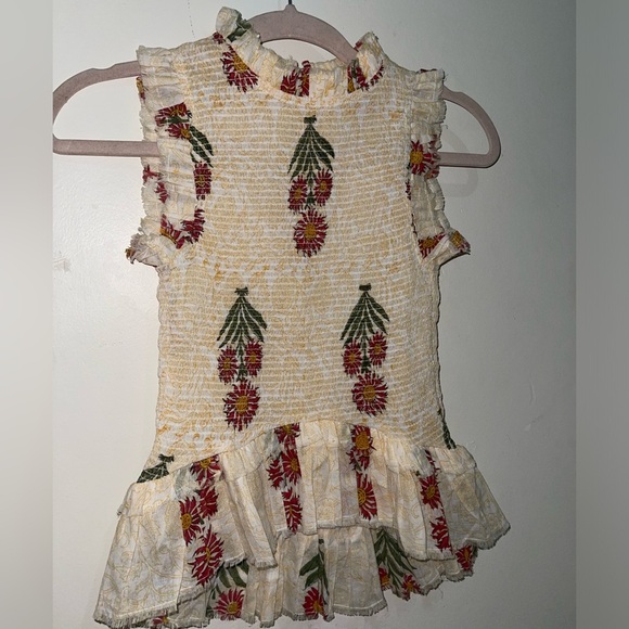 Alix Of Bohemia Floral Print Mock Neck Blouse - Picture 11 of 14